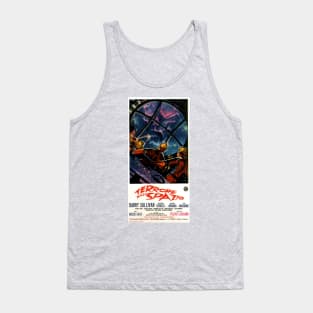 Classic Sci-Fi Movie Poster - Planet of the Vampires Tank Top